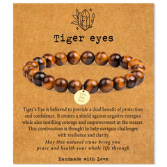 Tiger Eye Healing Crystal Bracelet