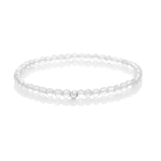 BERGERLIN Genuine clear quartz bracelet bracelet - real clear crystal...